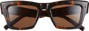 Valentino 50mm Square Sunglasses