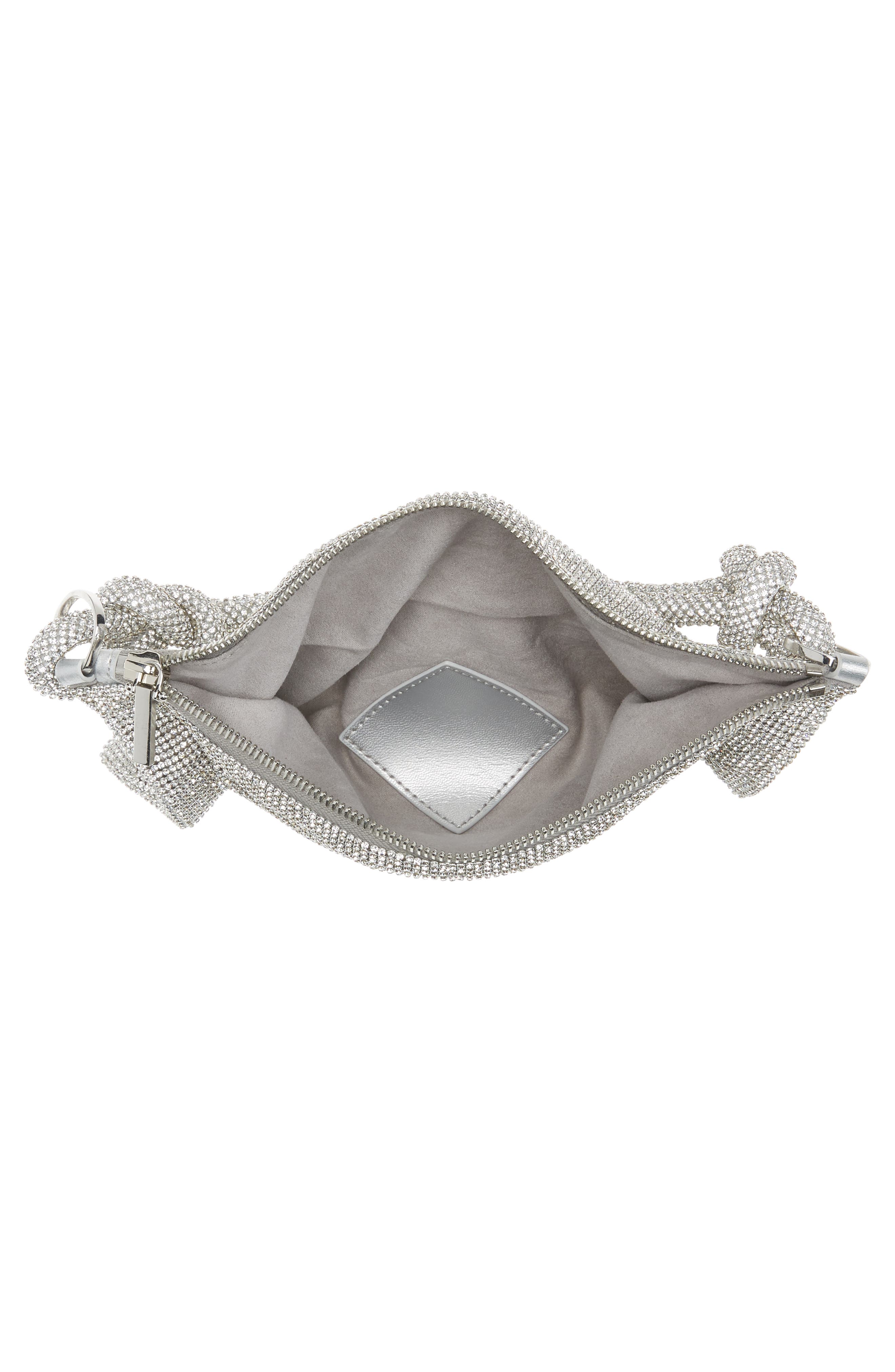 Cult Gaia Hera Nano Rhinestone Shoulder Bag, Alternate, color, 