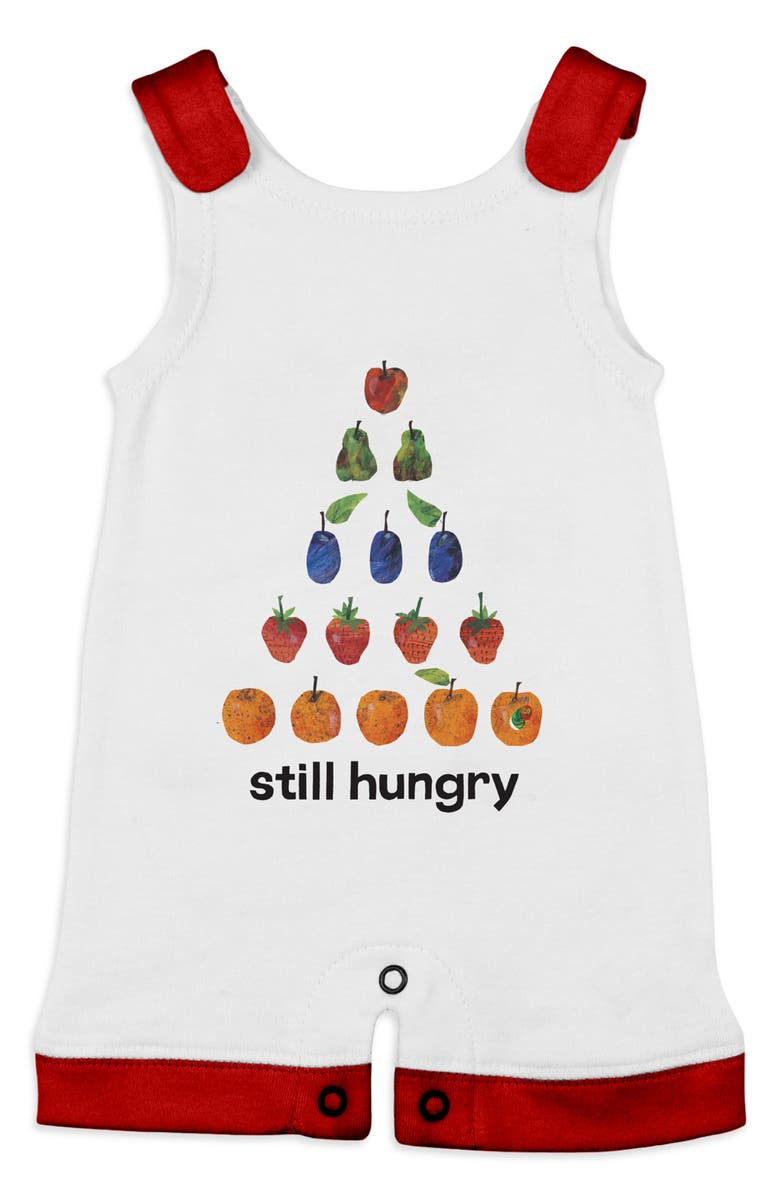 L'ovedbaby x The Very Hungry Caterpillar<sup>™</sup> Organic Cotton Sleeveless Romper, Main, color, Fruit