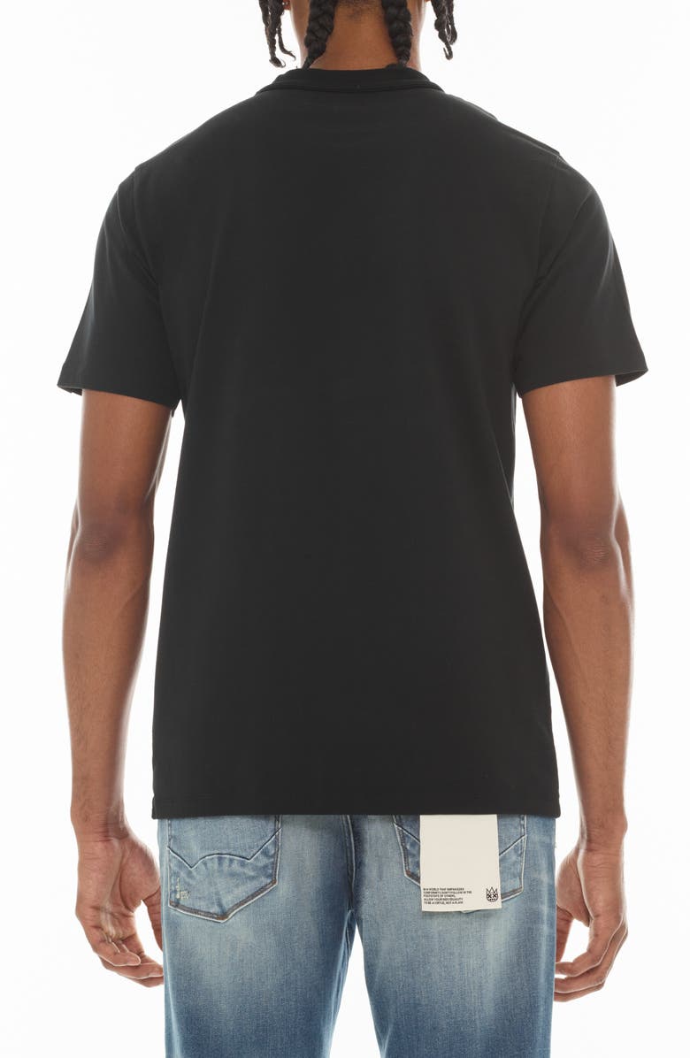 Cult of Individuality Aliens Oversize Graphic T-Shirt, Alternate, color, Black