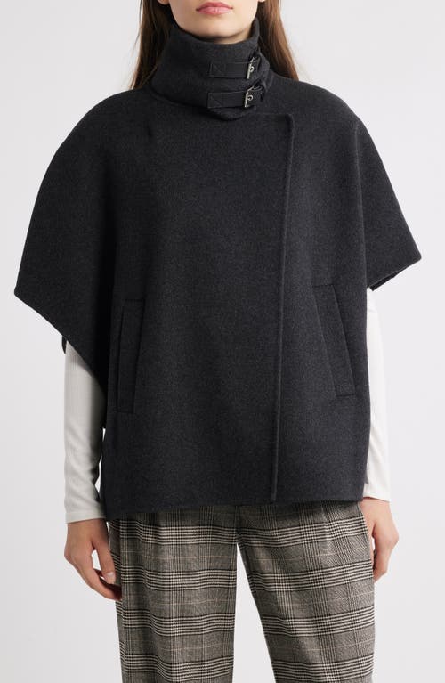 Michael Kors Double Face Wool Blend Cape