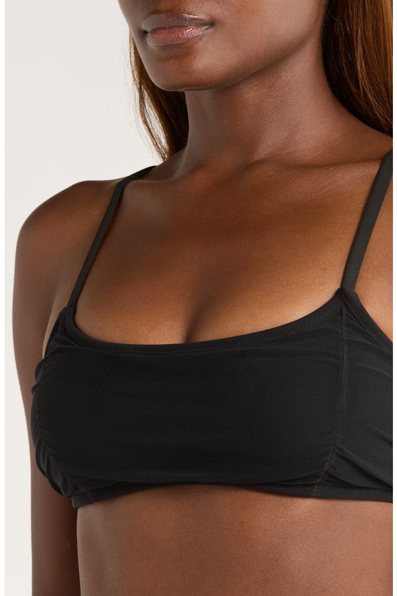 Tawnie Bikini Top, Alternate, color, BLACK