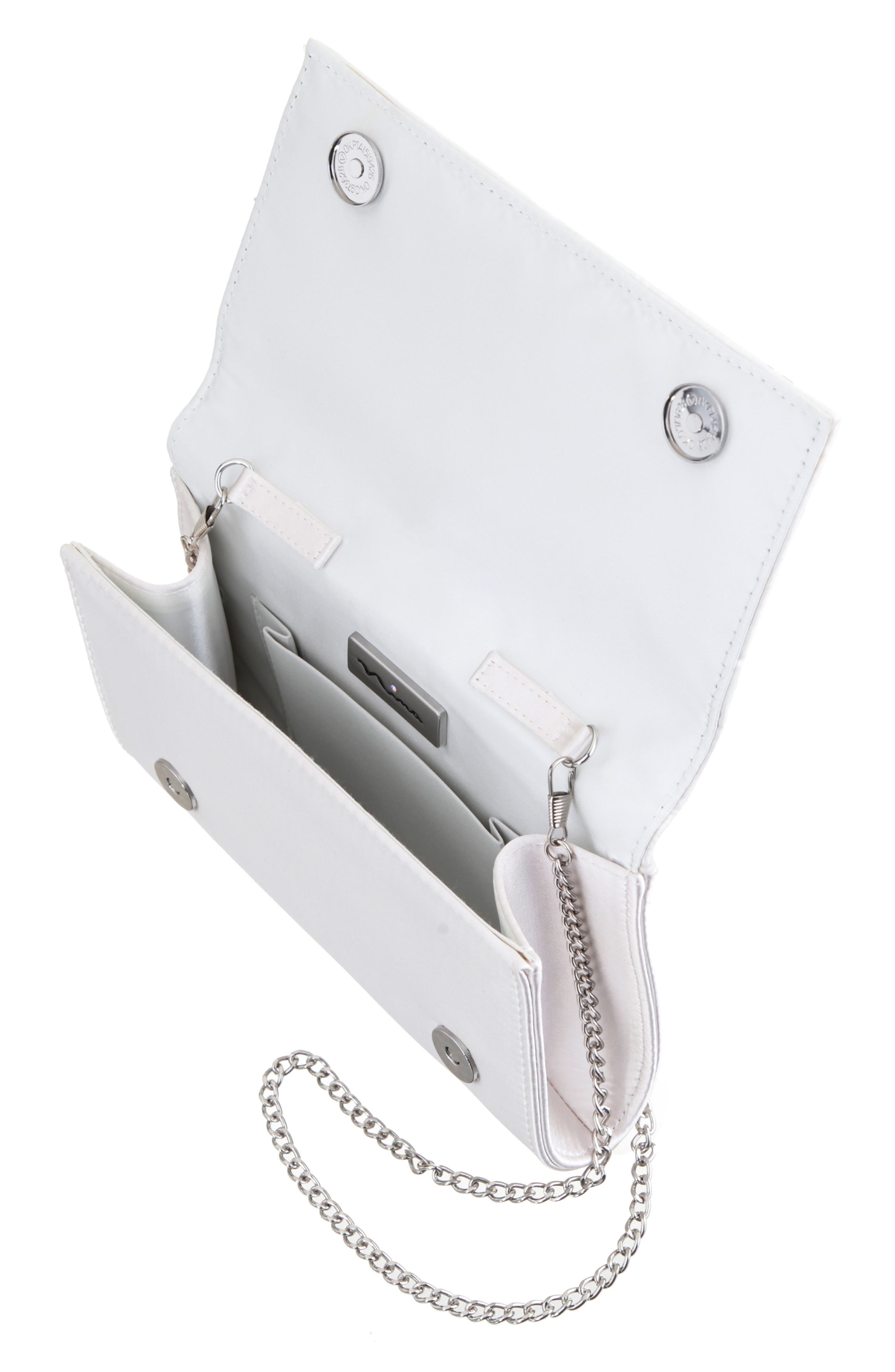 Zoria Clutch, Alternate, color, IVORY