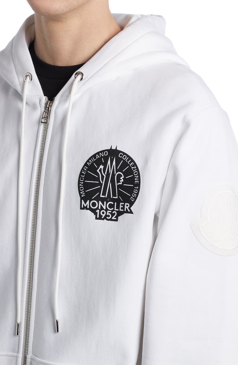 Moncler Genius 2 Moncler 1952 Logo Cotton Hoodie, Alternate, color,