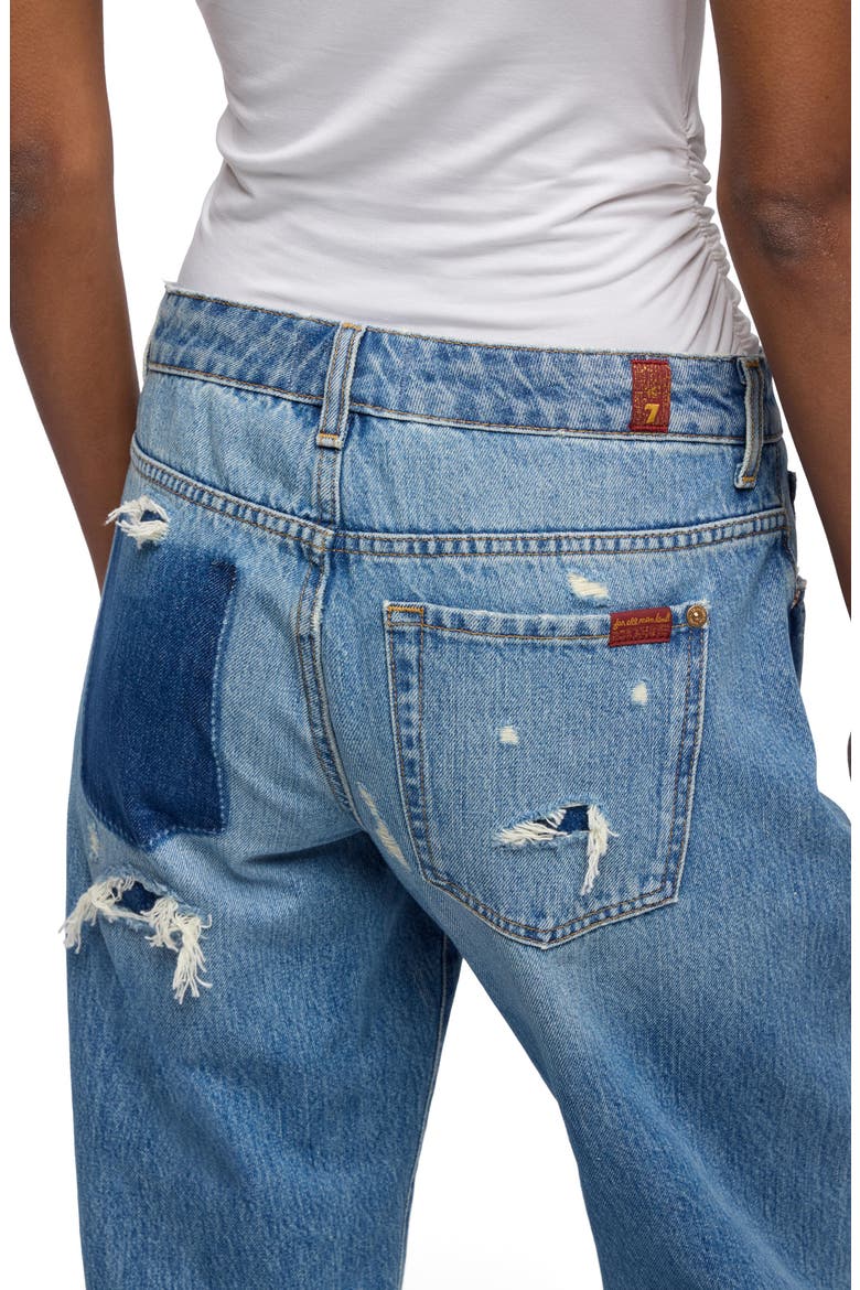 Low Straight Leg Jeans, Alternate, color, SHADOWCREST