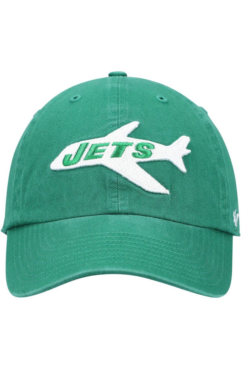 '47 Men's '47 Green New York Jets Clean Up Legacy Adjustable Hat, Alternate, color, Green