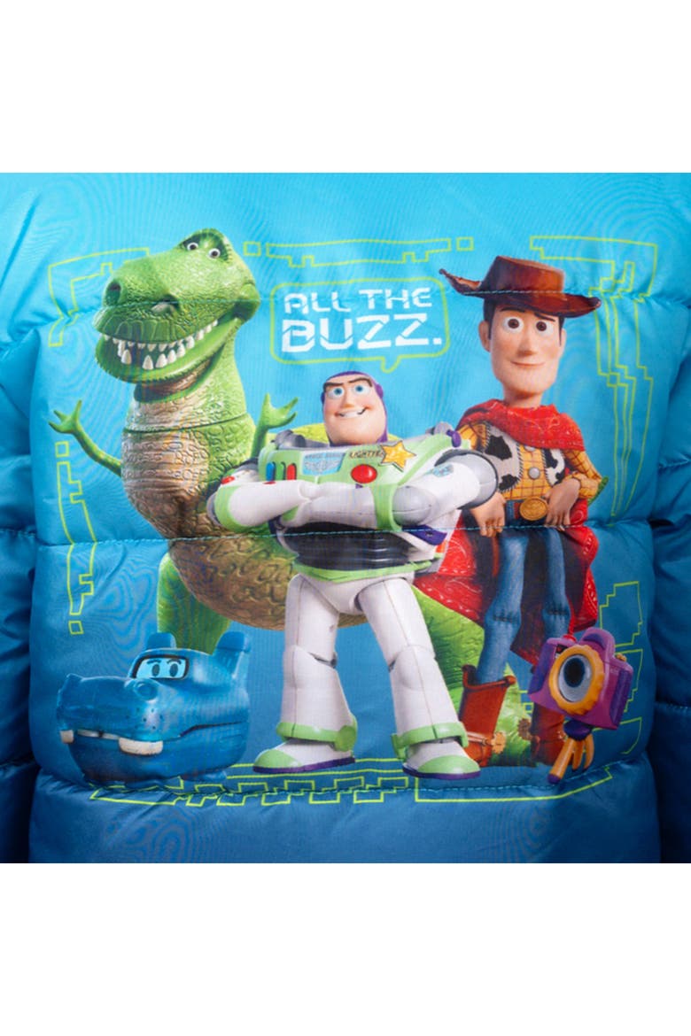 Toy Story Hooded Puffer Coat, Alternate, color, Toy Story Navy Blue
