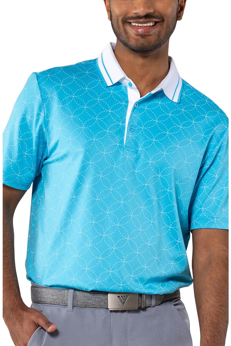 Cascase Polo, Main, color, NORSE BLUE/ WHITE