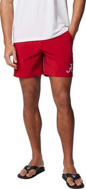 Columbia Men's Columbia Crimson Alabama Crimson Tide PFG Terminal Roamer™ Omni-Shade™ Stretch Shorts