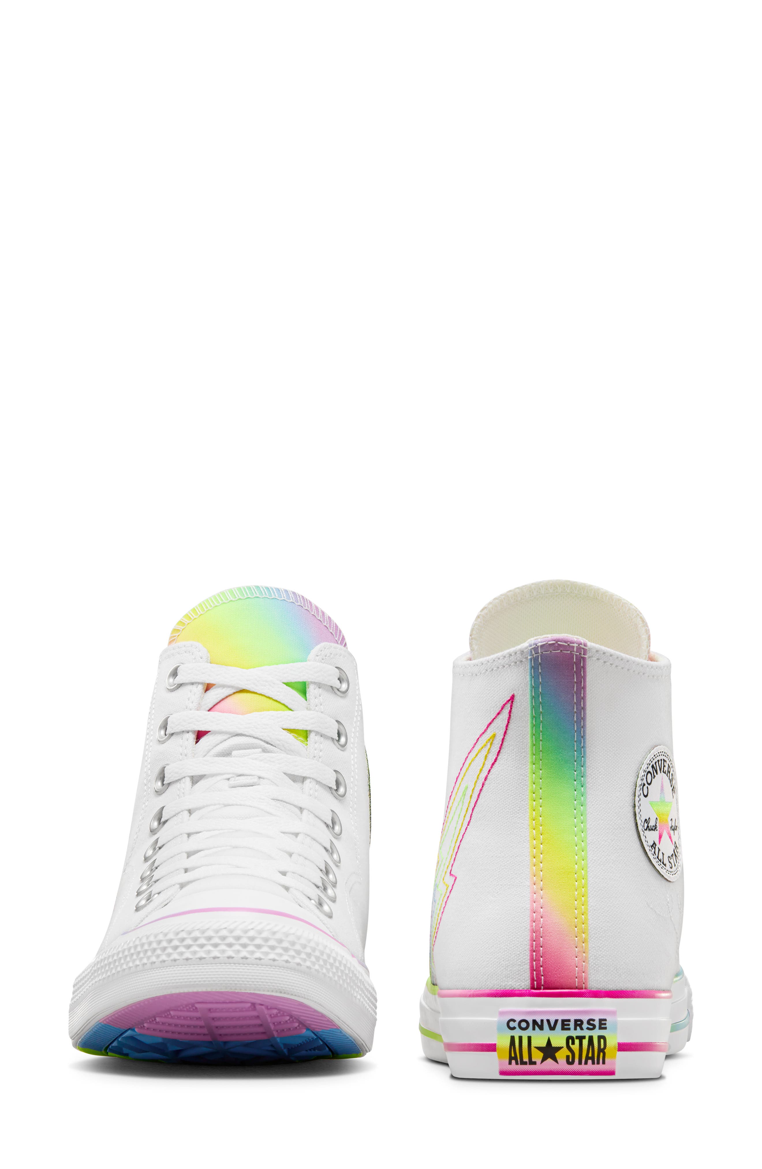 Gender Inclusive Chuck Taylor® All Star® 70 High Top Sneaker, Alternate, color, WHITE/ WHITE/ CHAOS