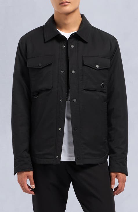 Men s Black Shirt Jackets Nordstrom