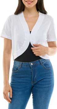 Nina Leonard Knit Bolero