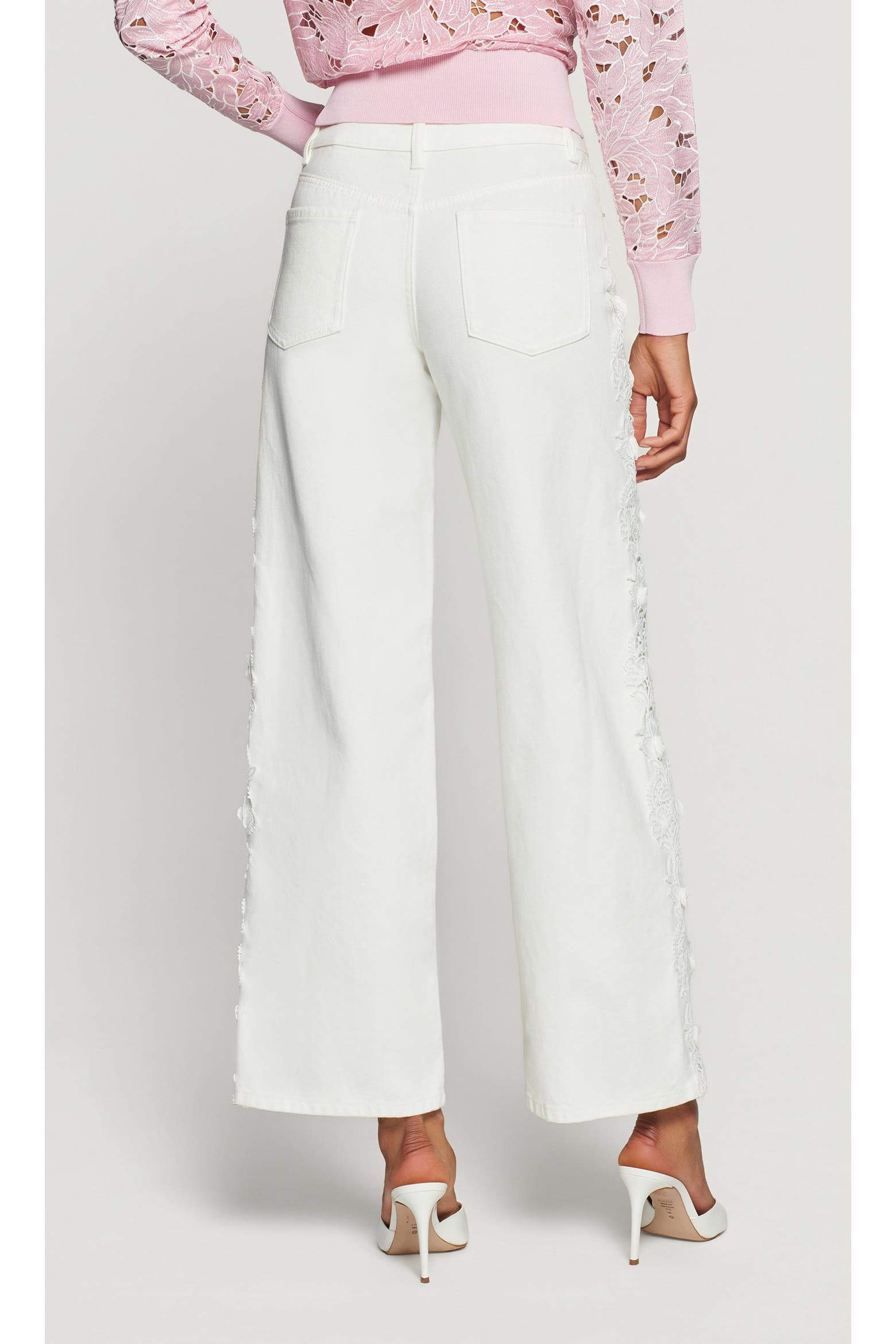 Generations Listed In Order Generation Love Esme 3D Lace Combo Jeans (Women) | Nordstrom