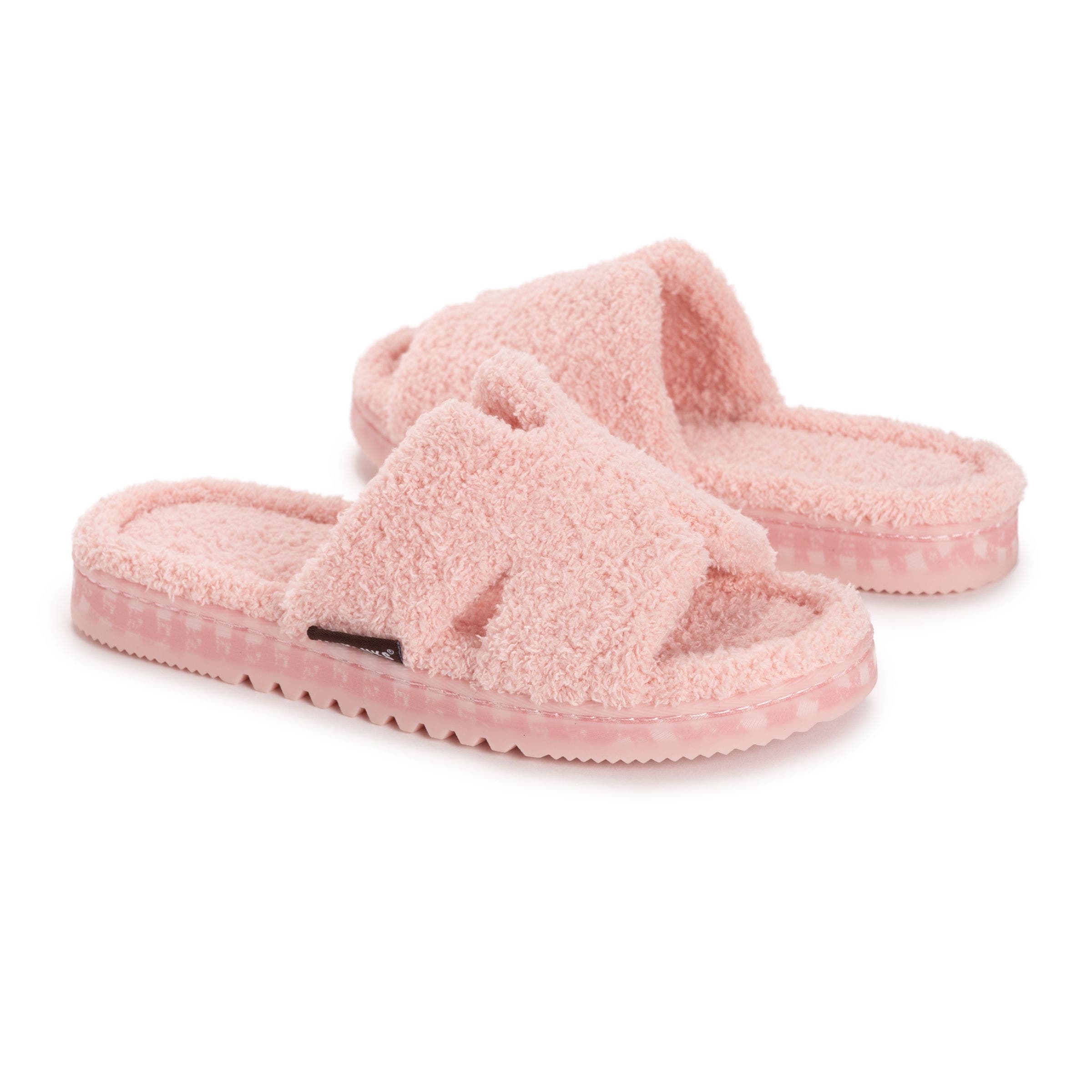 MUK LUKS Cecilia Slide Slipper, Alternate, color, Light Pink