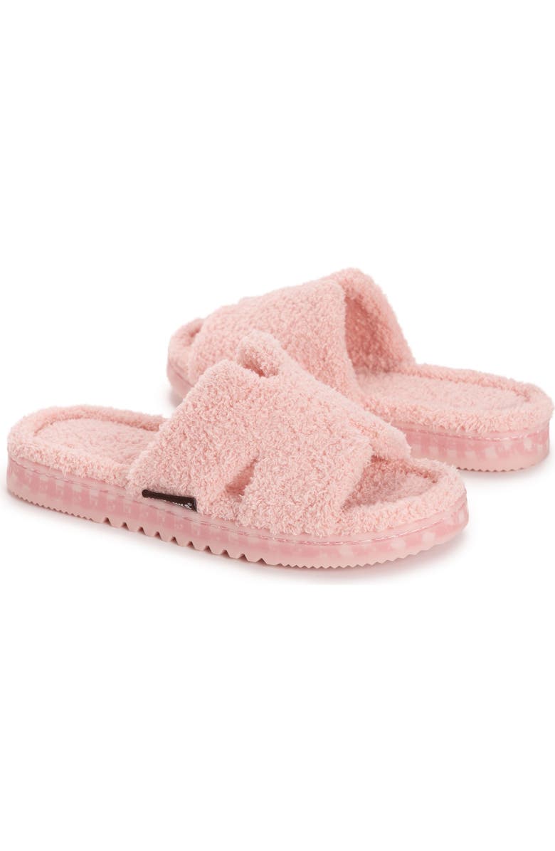MUK LUKS Cecilia Slide Slipper, Alternate, color, Light Pink