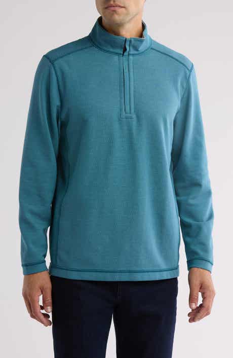 Tommy Bahama Switch It Up Reversible Quarter Zip Sweatshirt