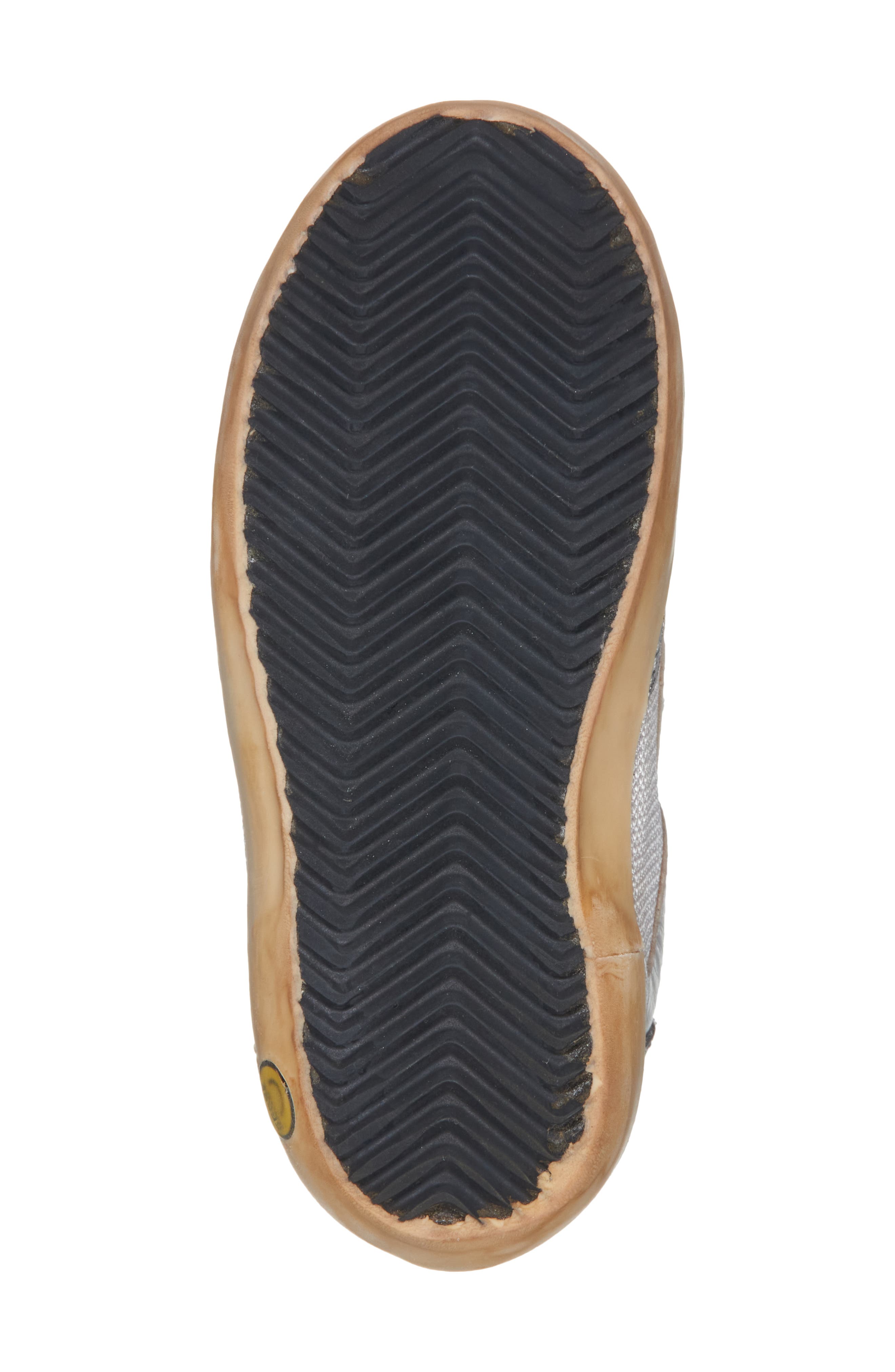 Golden Goose Kids' Old School Mesh & Metallic Leather Sneaker, Alternate, color, 