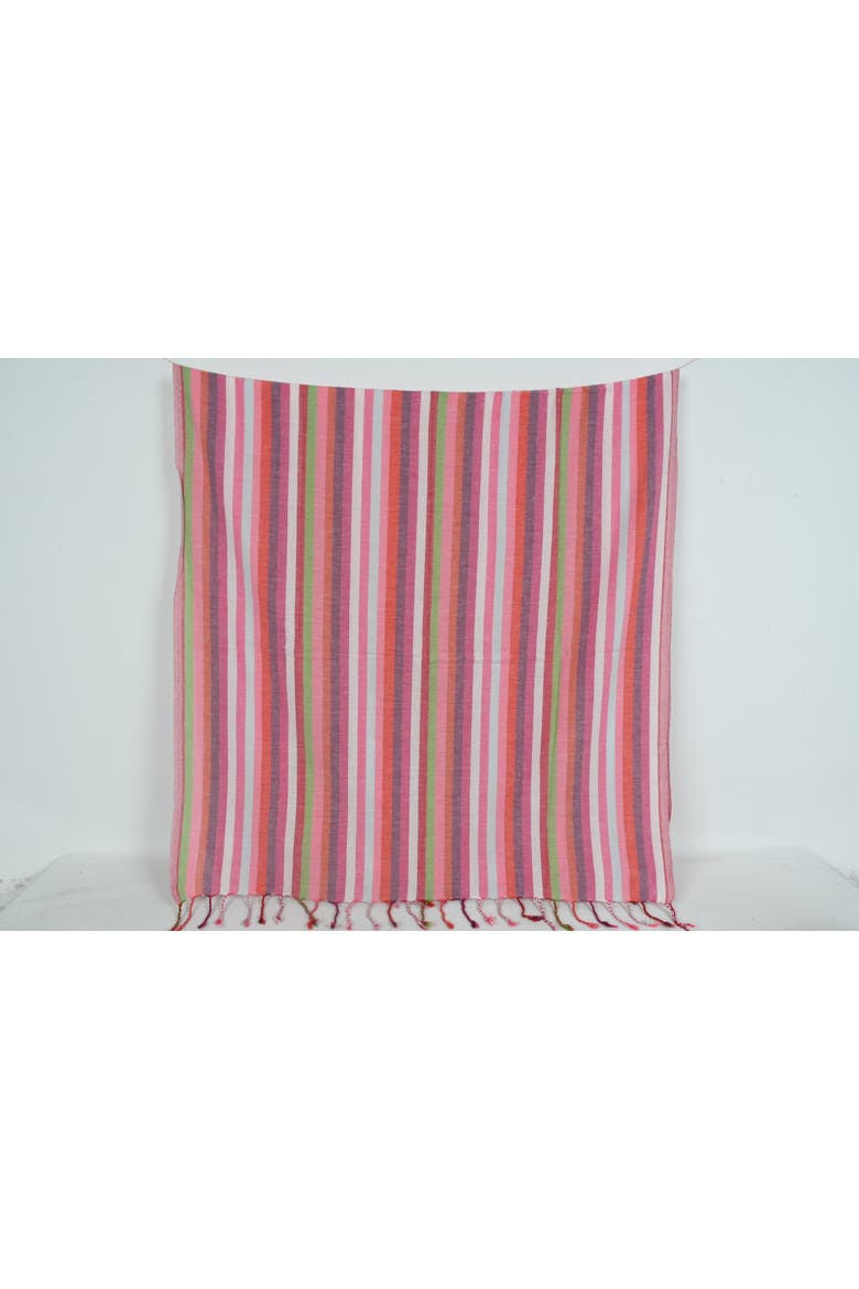 Sea Lavender Throw Blanket/Towel, Alternate, color, Red