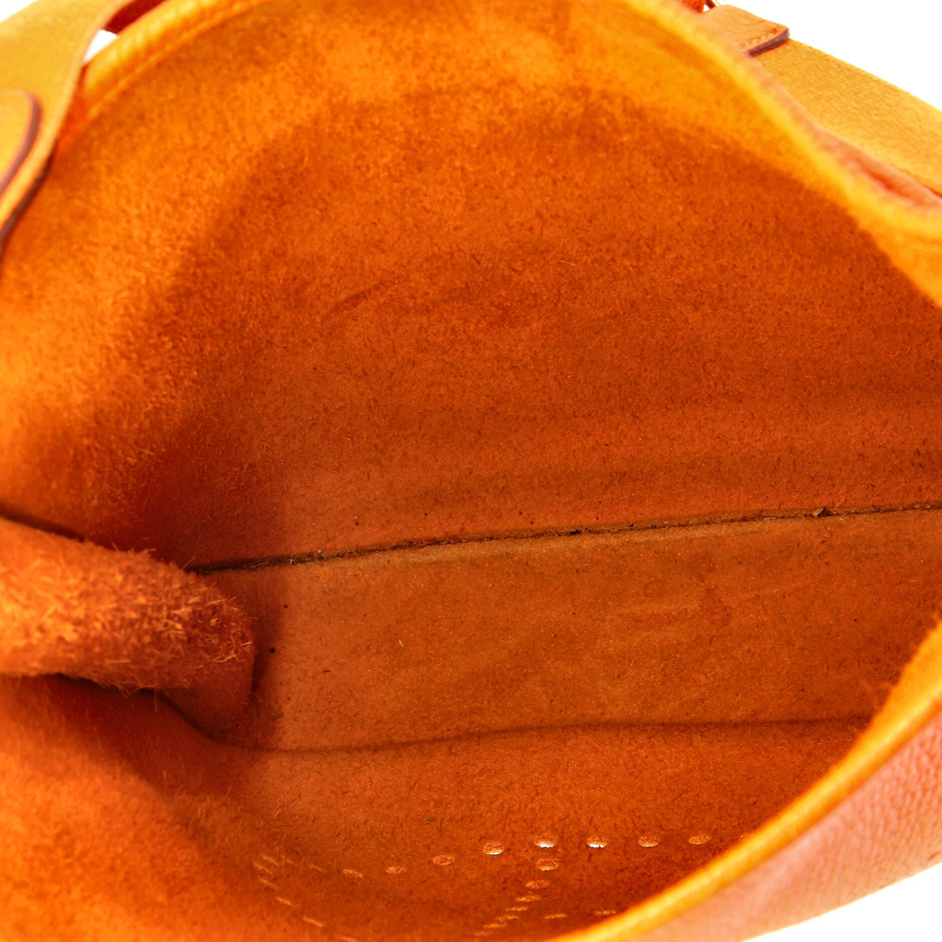 Pre-Owned Hermes Evelyne Bag Gen III Clemence PM, Alternate, color, Orange H