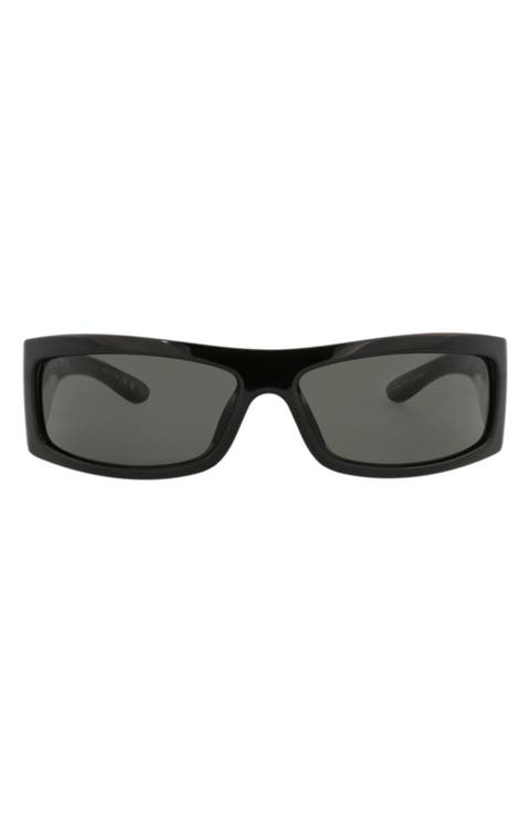 64mm Oversize Square Sunglasses