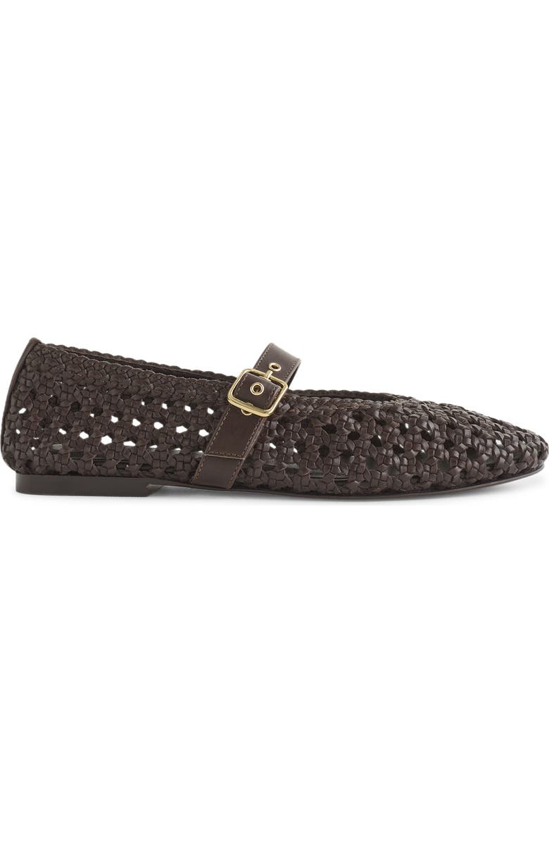 Madewell The Remy Mary Jane Flat, Main, color, Dark Carob
