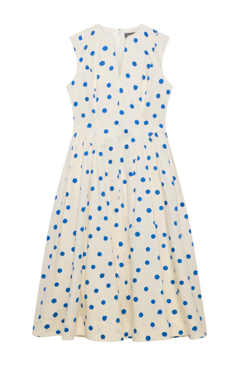 MINT VELVET Spot Print Midi Dress, Alternate, color,