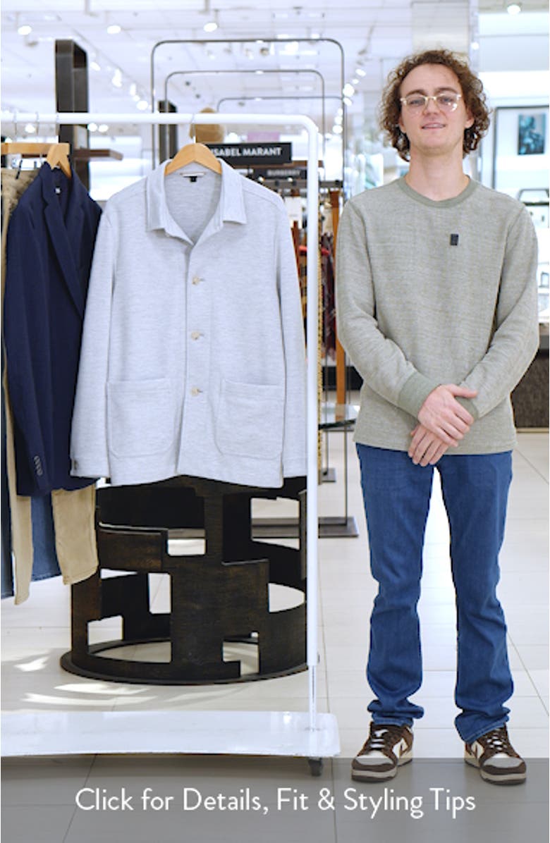 Carper Knit Shirt Jacket, sales video thumbnail