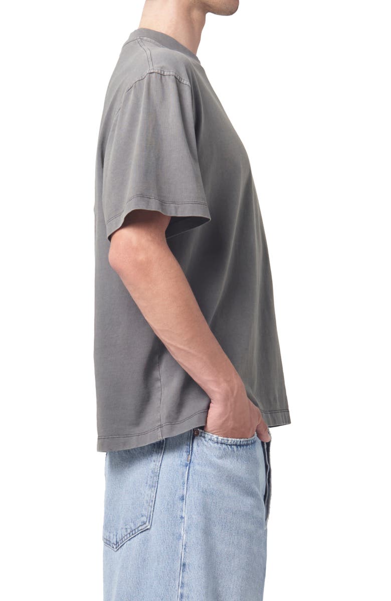 AGOLDE Asha Oversize Mock Neck T-Shirt, Alternate, color, 