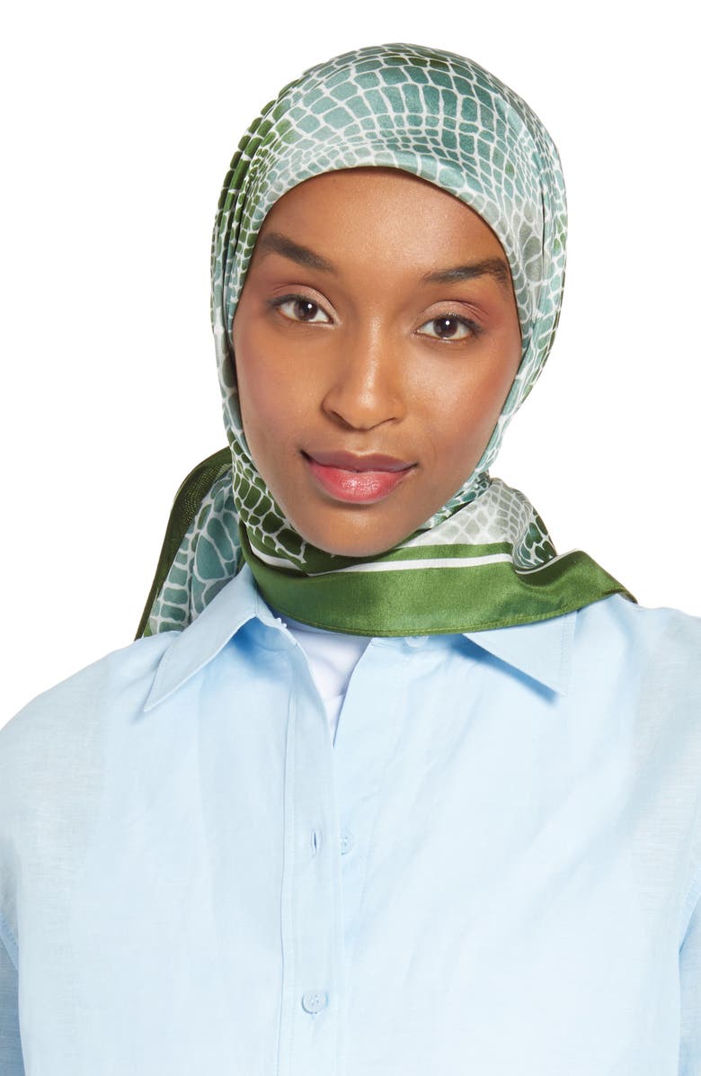 Nordstrom Henna & Hijabs Silk Hijab, Main, color,