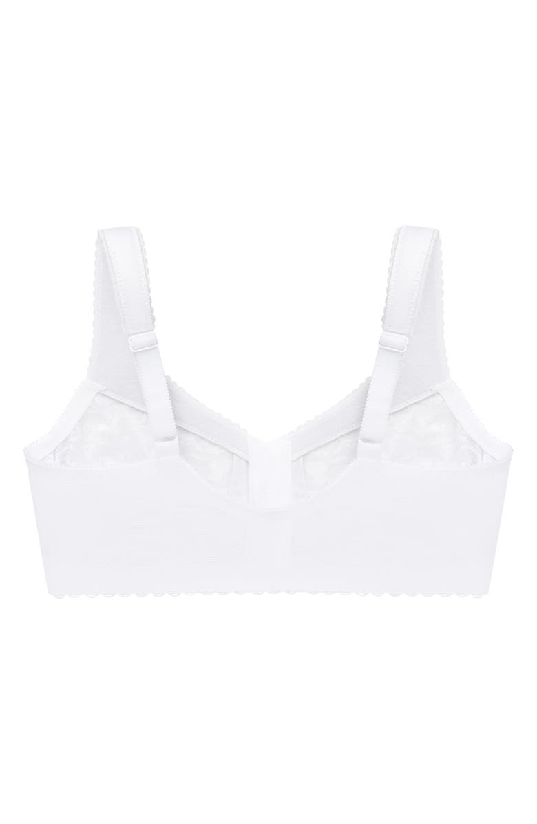 Glamorise MagicLift<sup>®</sup> Front Close Support Bra, Alternate, color, White