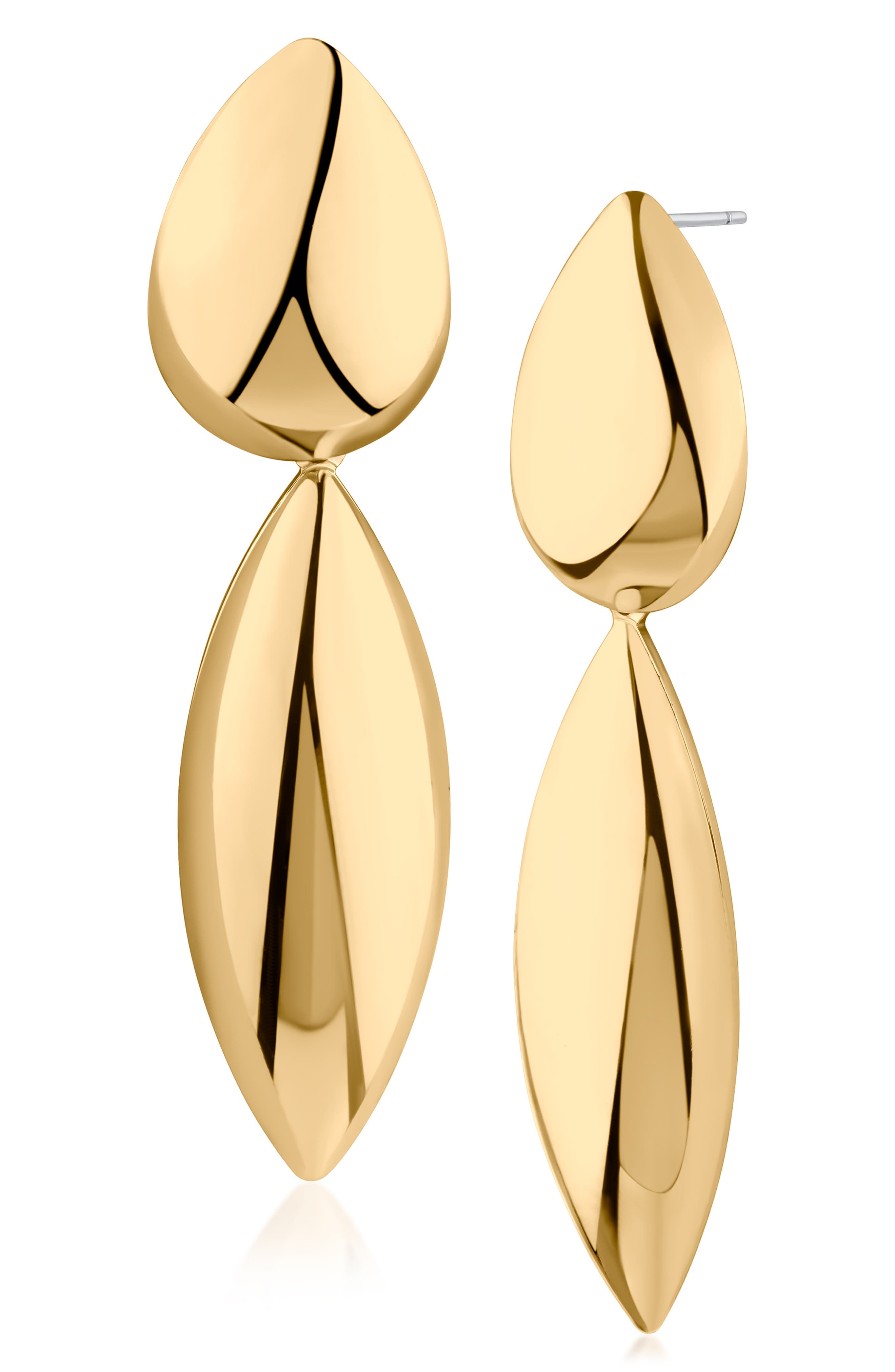 JARDIN Elongated Marquise Drop Earrings
