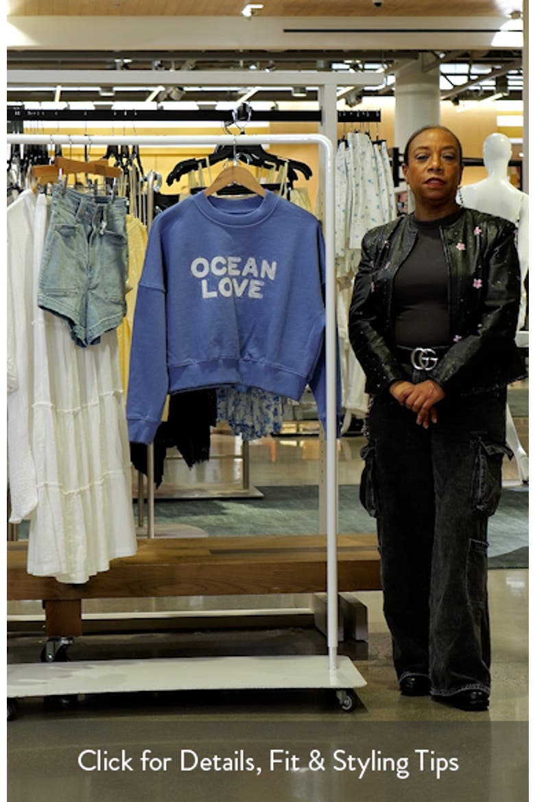 Ocean Love Palisades Graphic Sweatshirt video