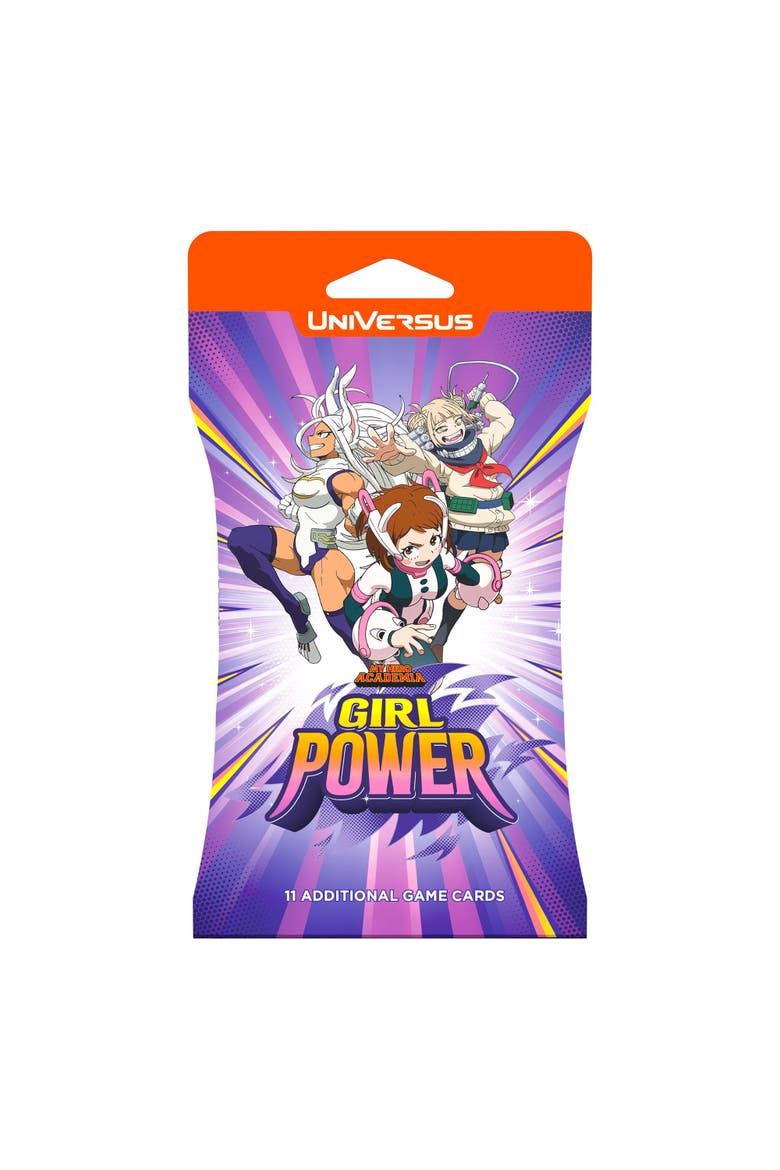 My Hero Academia Girl Power Booster Pack, 11 Cards, Main, color, Multicolored