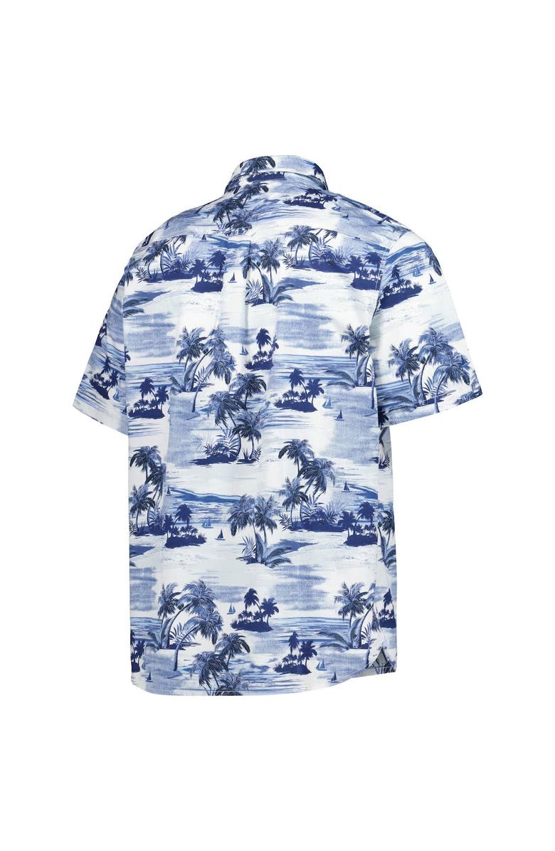 Tommy Bahama Men's Tommy Bahama Navy Denver Broncos Sport Tropical Horizons Button-Up Shirt, Alternate, color, 