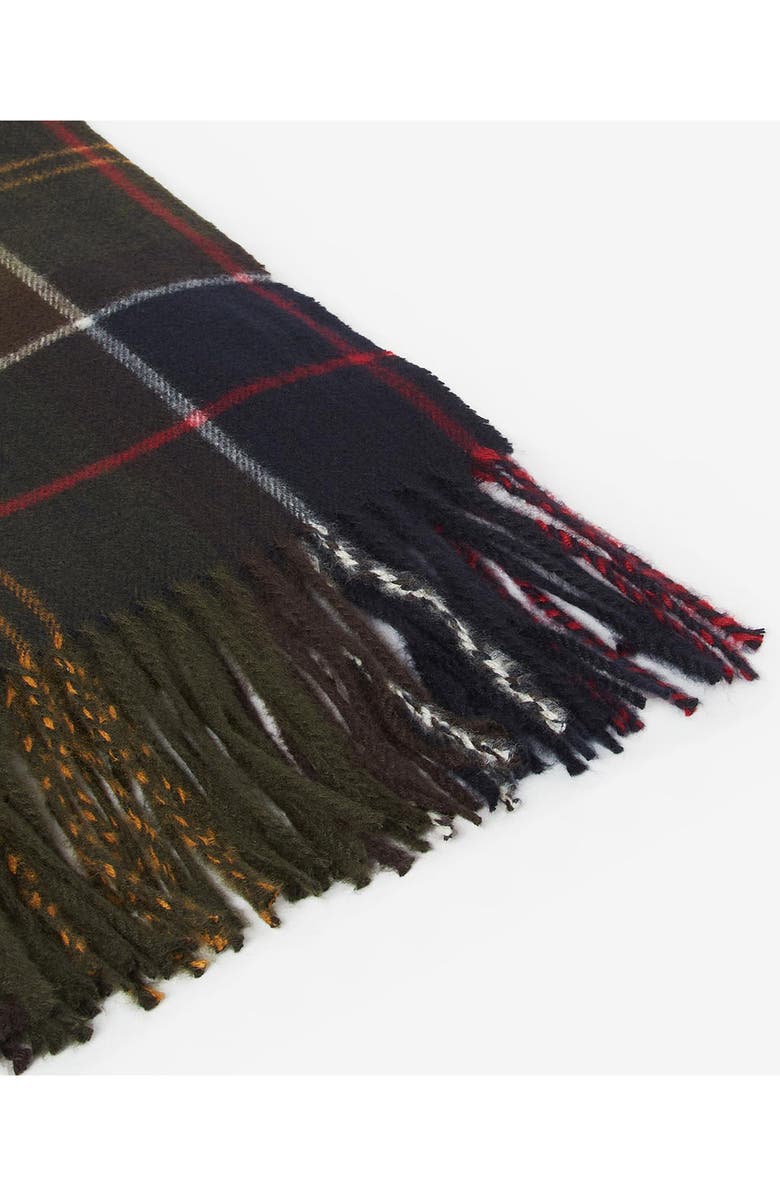 Barbour Hailes Plaid Scarf, Alternate, color, Classic Tartan