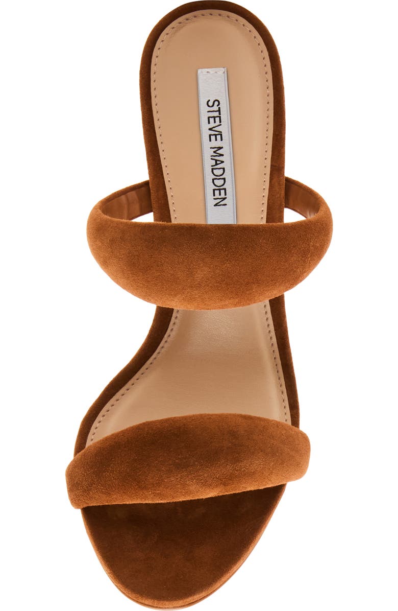 Steve Madden Saturn Slide Sandal, Alternate, color, Chestnut Suede
