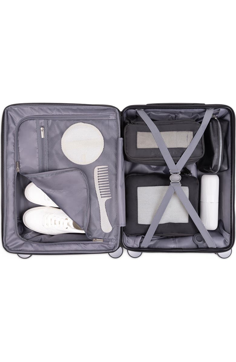 bugatti Brussels 3 Piece Hardside Luggage Set with Expansion, Alternate, color, Sand