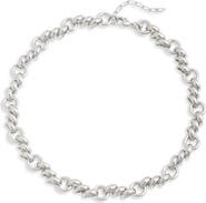 Nordstrom Fancy Staggered Chain Necklace