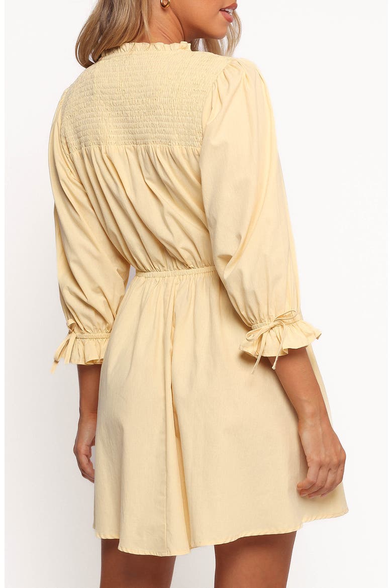 Russell Long Sleeve MiniDress, Alternate, color, YELLOW