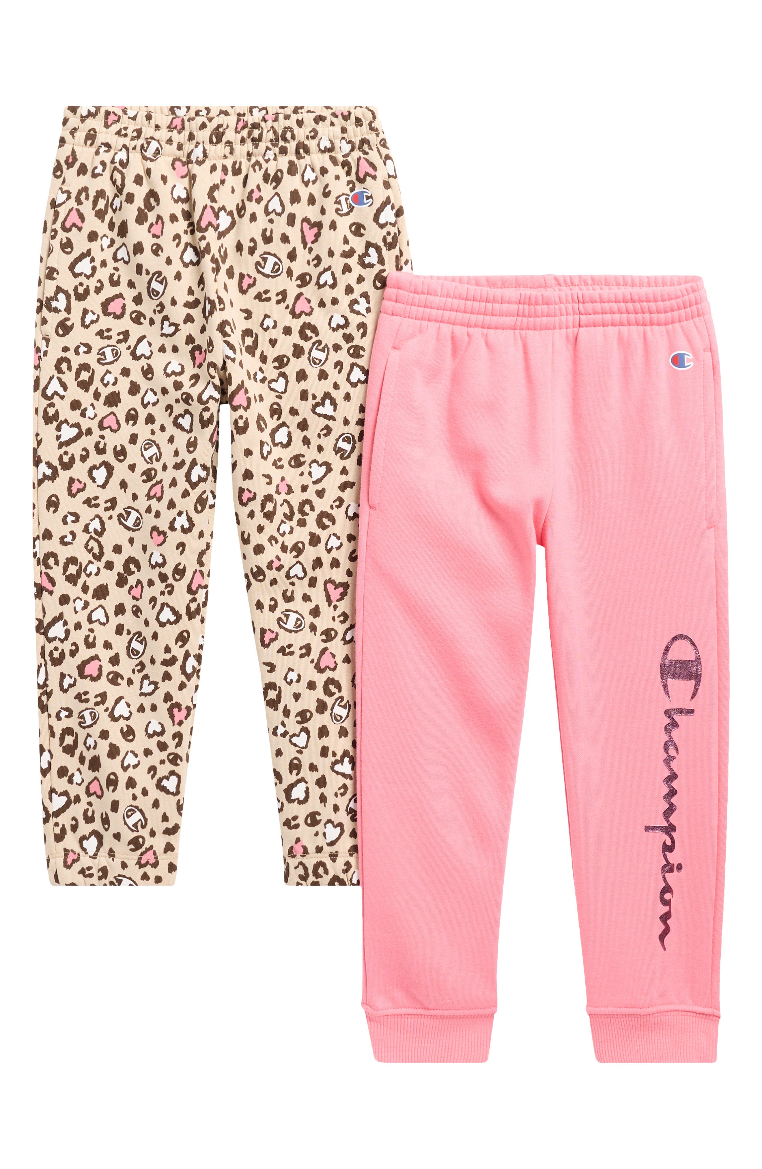 Champion Kids' 2-Pack Fleece Joggers