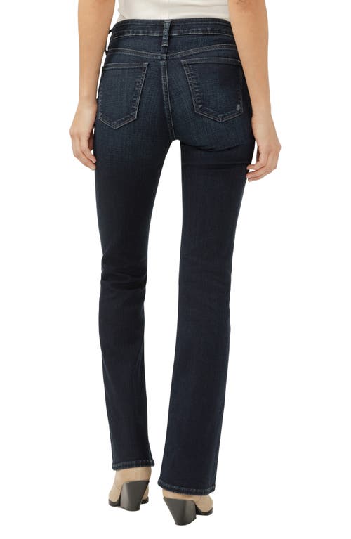 Silver Jeans Co. Suki Curvy Mid Rise Bootcut Jeans In Black