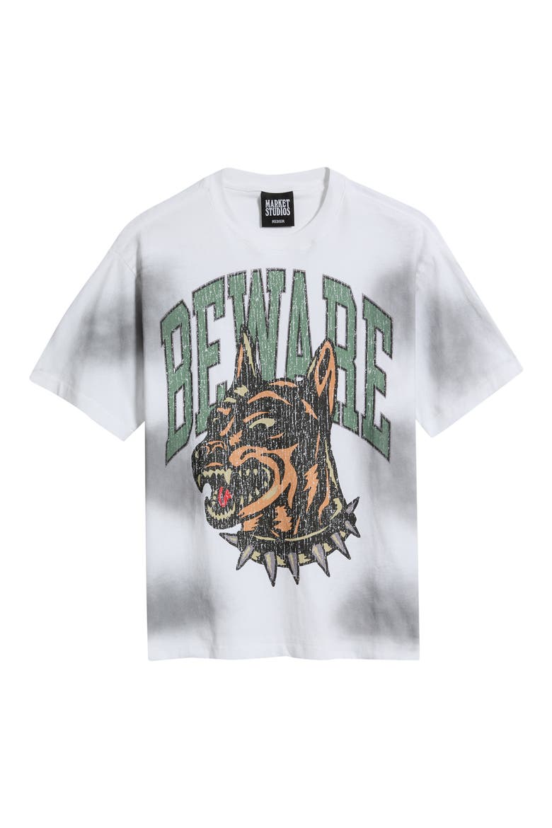 Beware the Dobie Graphic T-Shirt, Alternate, color, WHITE