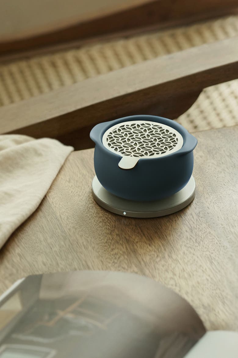 Jun Self-Heating Diffuser Set, Alternate, color, Navy Blue