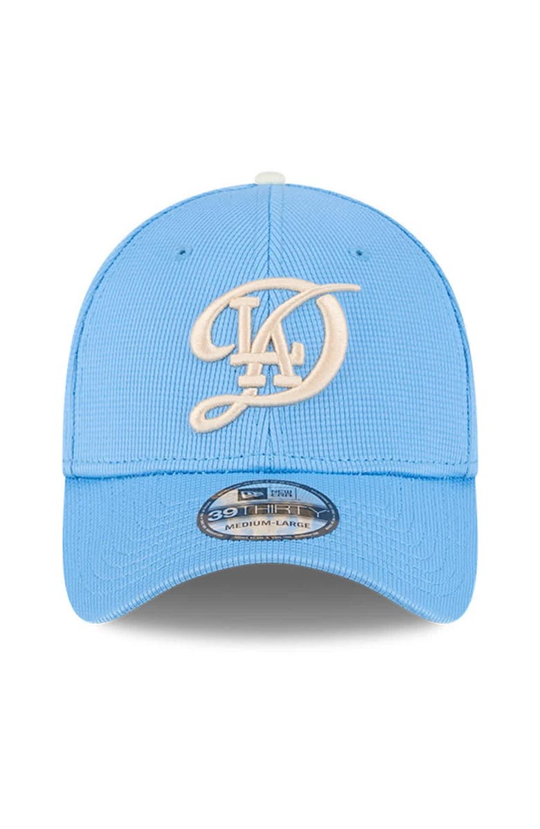 New Era Men's New Era Light Blue Los Angeles Dodgers City Connect Batting Practice 39THIRTY Flex Hat, Alternate, color, 