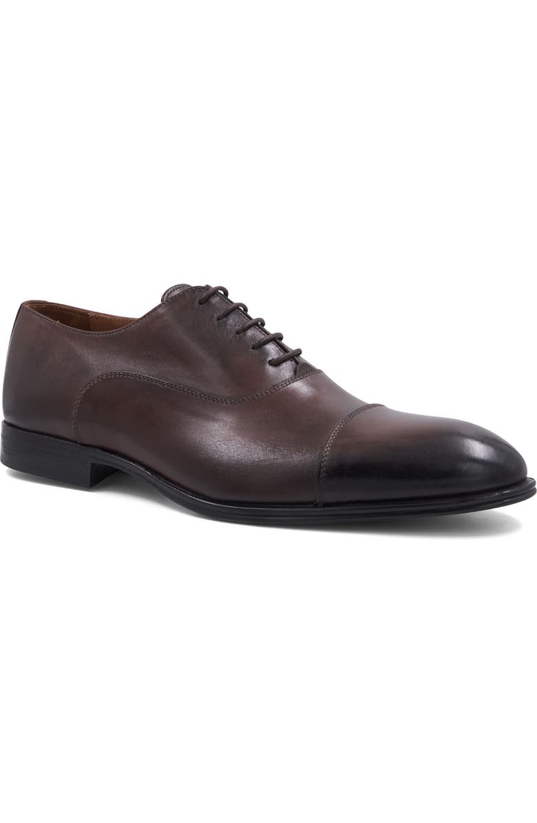 Bruno Magli Sergio Cap Toe Oxford, Main, color, Brown