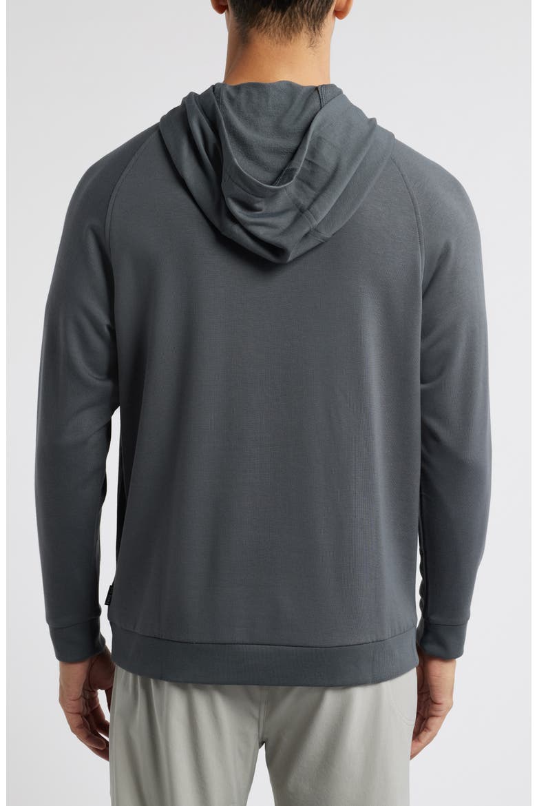 Fleece Hoodie, Alternate, color, BLACK SAND