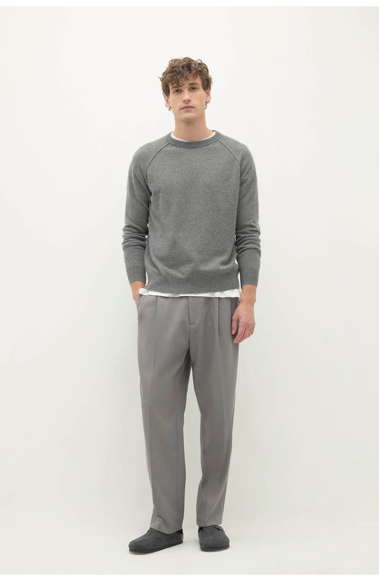 NAKED CASHMERE Lorenzo Cashmere Crewneck, Main, color, Thunder