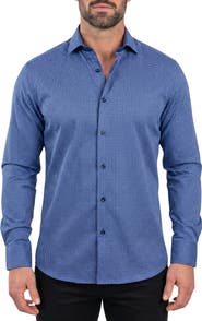 Maceoo Einstein Contemporary Fit Button-Up Shirt