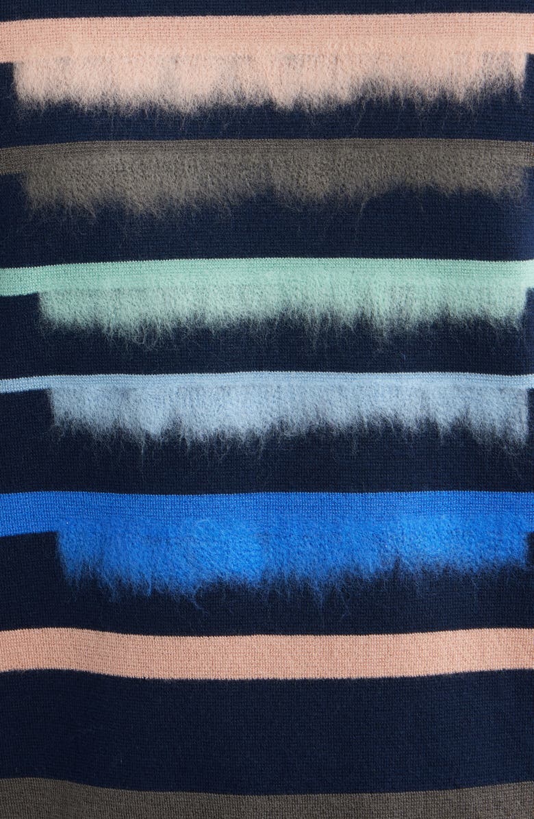 Paul Smith Stripe Crewneck Cotton & Wool Sweater, Alternate, color,
