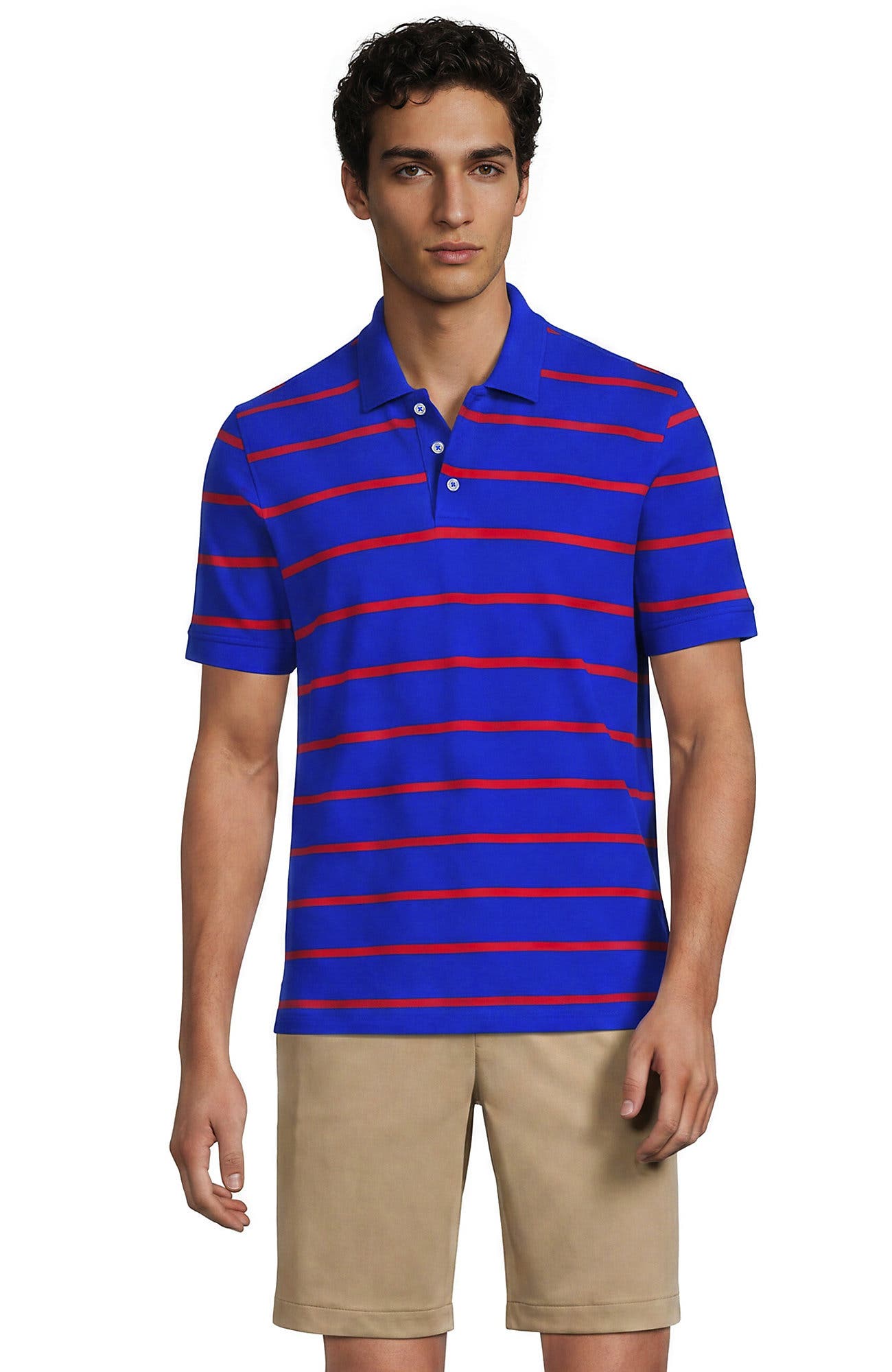 selected Vibrant Lapis/Red Stripe